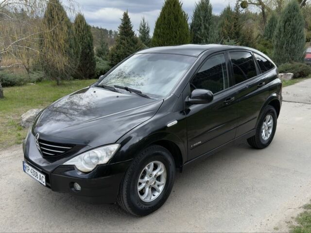 Черный Cанг Йонг Актион, объемом двигателя 1.9 л и пробегом 197 тыс. км за 4800 $, фото 1 на Automoto.ua