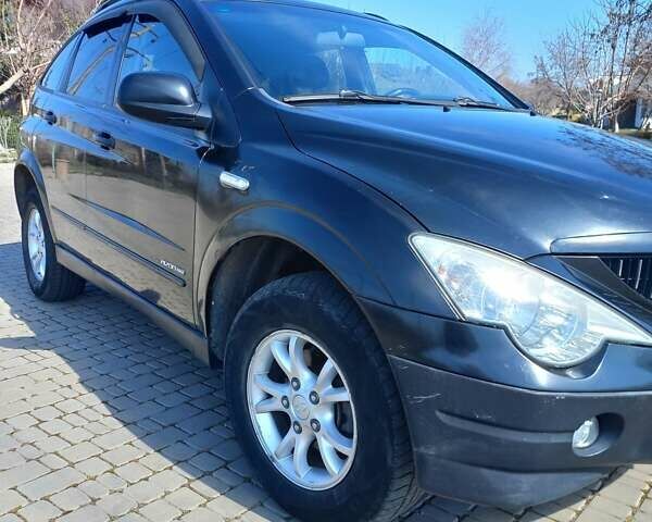 Чорний Cанг Йонг Actyon, об'ємом двигуна 2 л та пробігом 170 тис. км за 6500 $, фото 1 на Automoto.ua