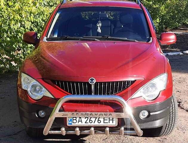 Червоний Cанг Йонг Actyon, об'ємом двигуна 2 л та пробігом 164 тис. км за 9000 $, фото 1 на Automoto.ua