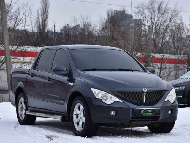 Серый Cанг Йонг Актион, объемом двигателя 2 л и пробегом 163 тыс. км за 6950 $, фото 1 на Automoto.ua