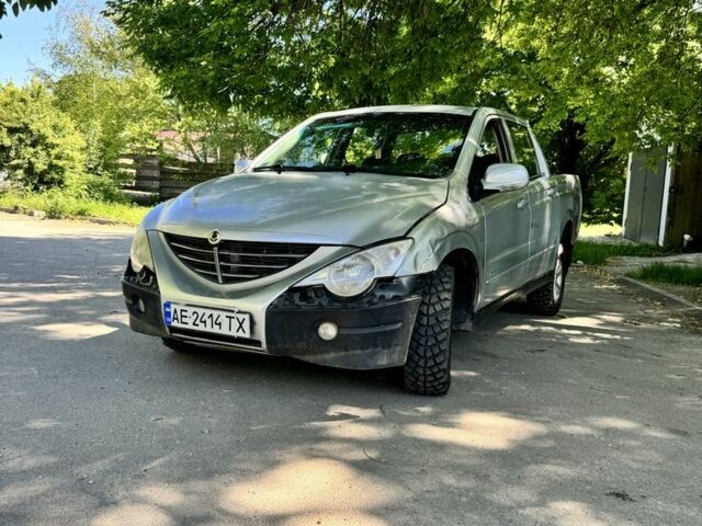 Серый Cанг Йонг Актион, объемом двигателя 2 л и пробегом 160 тыс. км за 5200 $, фото 1 на Automoto.ua