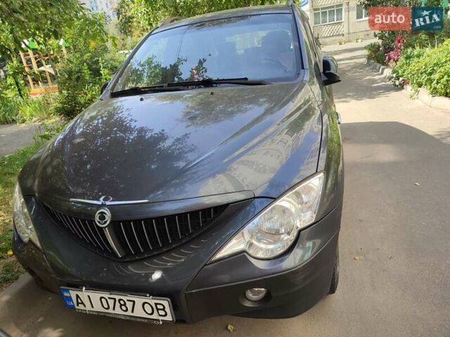 Сірий Cанг Йонг Actyon, об'ємом двигуна 2 л та пробігом 195 тис. км за 6000 $, фото 1 на Automoto.ua