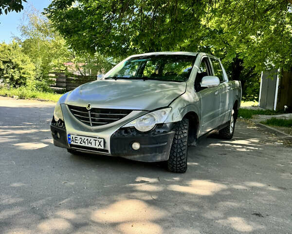 Сірий Cанг Йонг Actyon, об'ємом двигуна 2 л та пробігом 200 тис. км за 4300 $, фото 1 на Automoto.ua