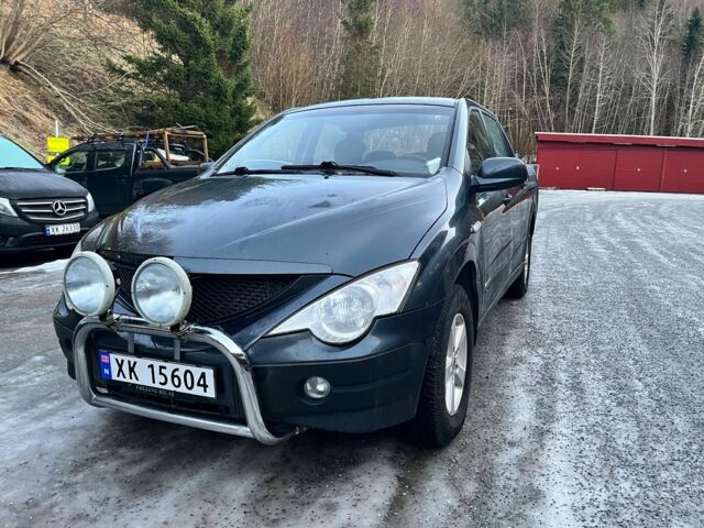 Синий Cанг Йонг Актион, объемом двигателя 2 л и пробегом 230 тыс. км за 4368 $, фото 1 на Automoto.ua