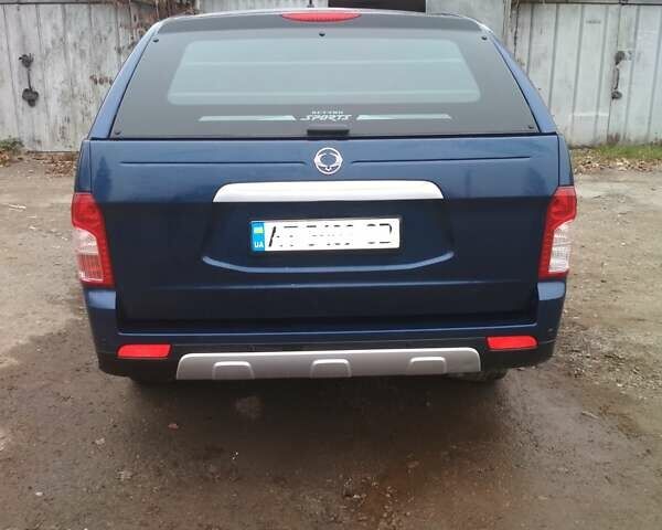 Синий Cанг Йонг Актион, объемом двигателя 2 л и пробегом 128 тыс. км за 10000 $, фото 1 на Automoto.ua