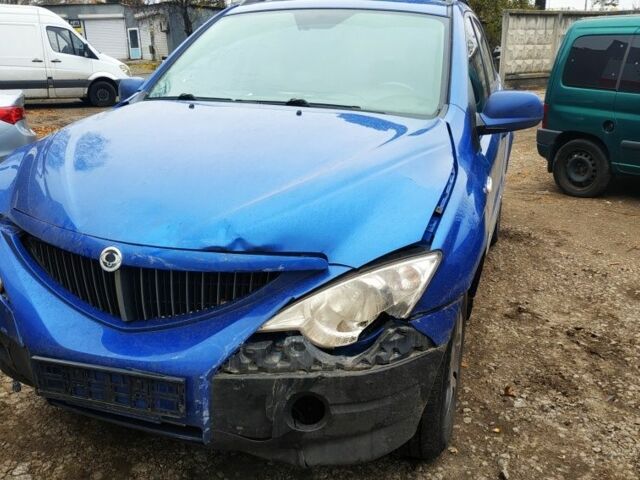 Синий Cанг Йонг Актион, объемом двигателя 2.3 л и пробегом 300 тыс. км за 4500 $, фото 1 на Automoto.ua