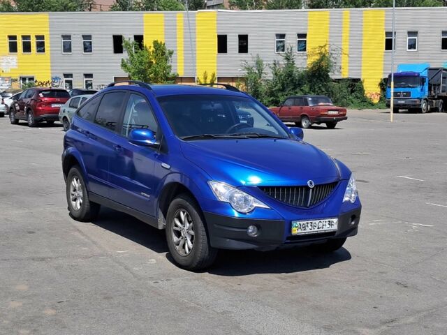 Синій Cанг Йонг Actyon, об'ємом двигуна 2 л та пробігом 160 тис. км за 5900 $, фото 1 на Automoto.ua