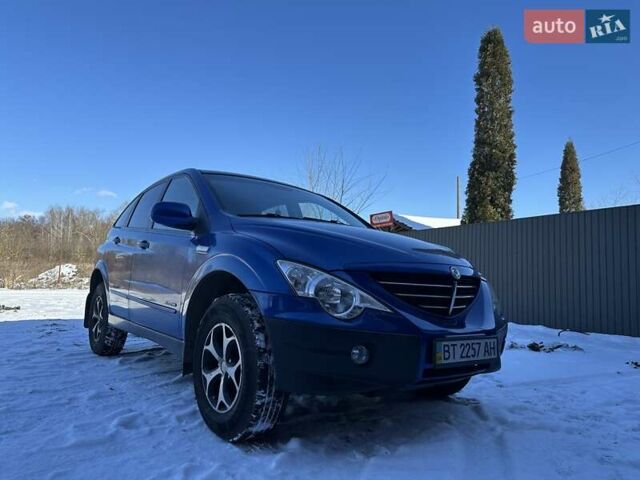 Синий Cанг Йонг Актион, объемом двигателя 2 л и пробегом 170 тыс. км за 5650 $, фото 1 на Automoto.ua