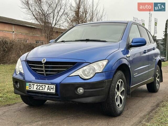 Синий Cанг Йонг Актион, объемом двигателя 2 л и пробегом 173 тыс. км за 5200 $, фото 1 на Automoto.ua
