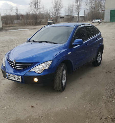 Синий Cанг Йонг Актион, объемом двигателя 2 л и пробегом 190 тыс. км за 7200 $, фото 1 на Automoto.ua