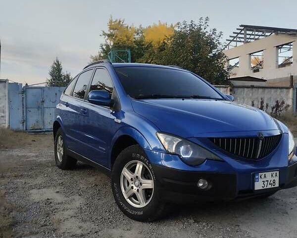 Синий Cанг Йонг Актион, объемом двигателя 2 л и пробегом 205 тыс. км за 8200 $, фото 1 на Automoto.ua