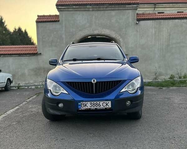 Синий Cанг Йонг Актион, объемом двигателя 2.3 л и пробегом 270 тыс. км за 5800 $, фото 1 на Automoto.ua
