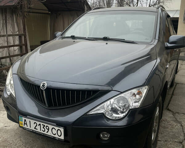 Синий Cанг Йонг Актион, объемом двигателя 2 л и пробегом 99 тыс. км за 7500 $, фото 1 на Automoto.ua