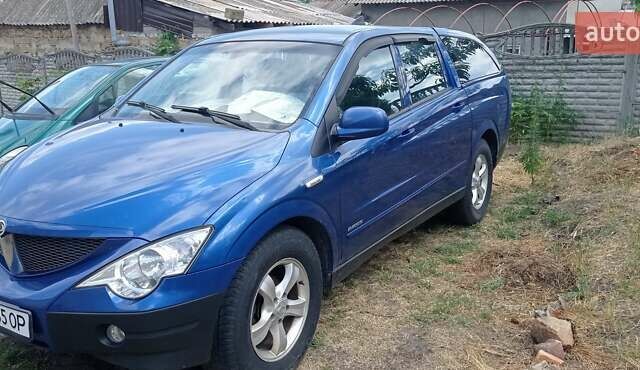 Синий Cанг Йонг Актион, объемом двигателя 2 л и пробегом 202 тыс. км за 7500 $, фото 1 на Automoto.ua
