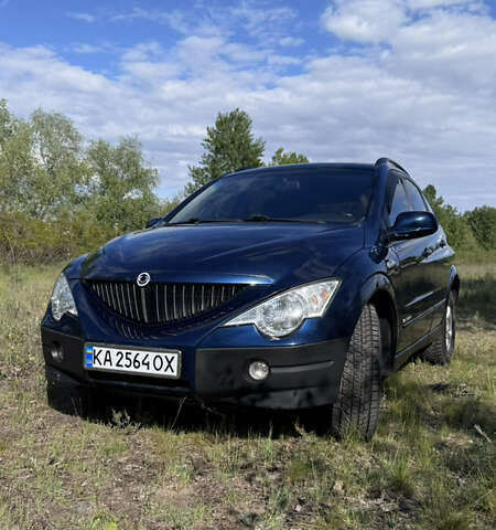 Синий Cанг Йонг Актион, объемом двигателя 2 л и пробегом 140 тыс. км за 8000 $, фото 1 на Automoto.ua