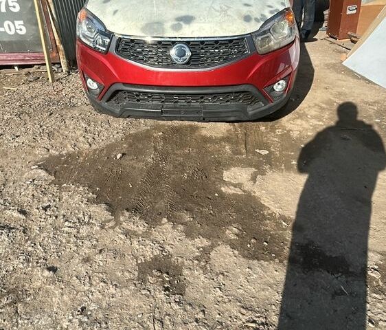 Білий Cанг Йонг Korando, об'ємом двигуна 2 л та пробігом 150 тис. км за 5900 $, фото 1 на Automoto.ua