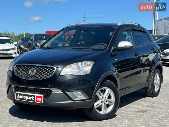 Чорний Cанг Йонг Korando, об'ємом двигуна 2 л та пробігом 208 тис. км за 7400 $, фото 1 на Automoto.ua