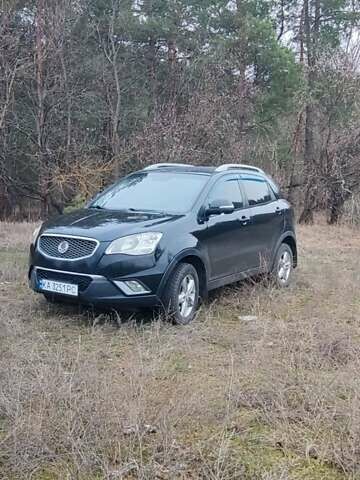 Чорний Cанг Йонг Korando, об'ємом двигуна 2 л та пробігом 216 тис. км за 7995 $, фото 1 на Automoto.ua