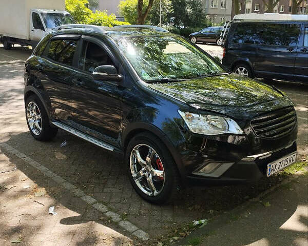 Чорний Cанг Йонг Korando, об'ємом двигуна 2 л та пробігом 114 тис. км за 10000 $, фото 1 на Automoto.ua