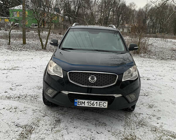 Чорний Cанг Йонг Korando, об'ємом двигуна 2 л та пробігом 260 тис. км за 9600 $, фото 1 на Automoto.ua
