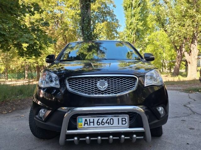Чорний Cанг Йонг Korando, об'ємом двигуна 2 л та пробігом 41 тис. км за 10300 $, фото 1 на Automoto.ua