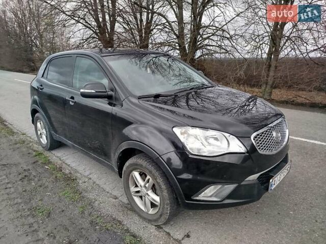 Чорний Cанг Йонг Korando, об'ємом двигуна 2 л та пробігом 130 тис. км за 10000 $, фото 1 на Automoto.ua