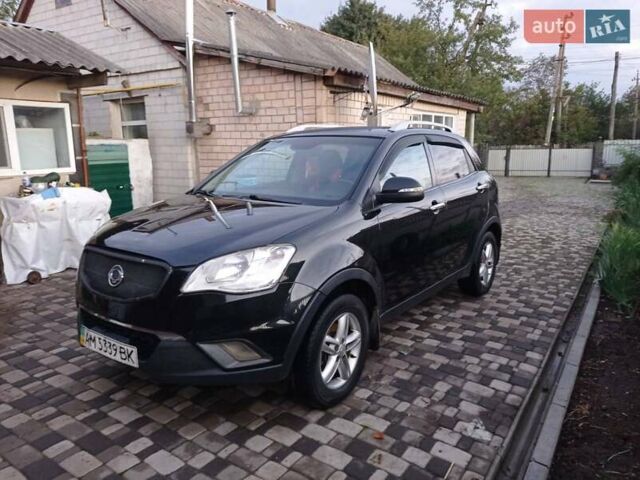Чорний Cанг Йонг Korando, об'ємом двигуна 2 л та пробігом 275 тис. км за 8500 $, фото 1 на Automoto.ua