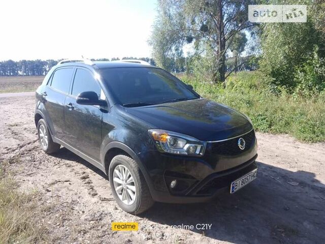 Чорний Cанг Йонг Korando, об'ємом двигуна 2 л та пробігом 240 тис. км за 10500 $, фото 1 на Automoto.ua