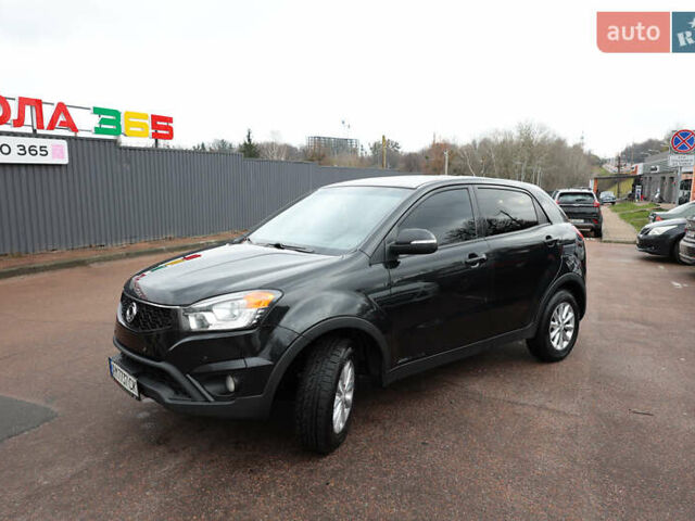 Чорний Cанг Йонг Korando, об'ємом двигуна 2 л та пробігом 263 тис. км за 8600 $, фото 1 на Automoto.ua