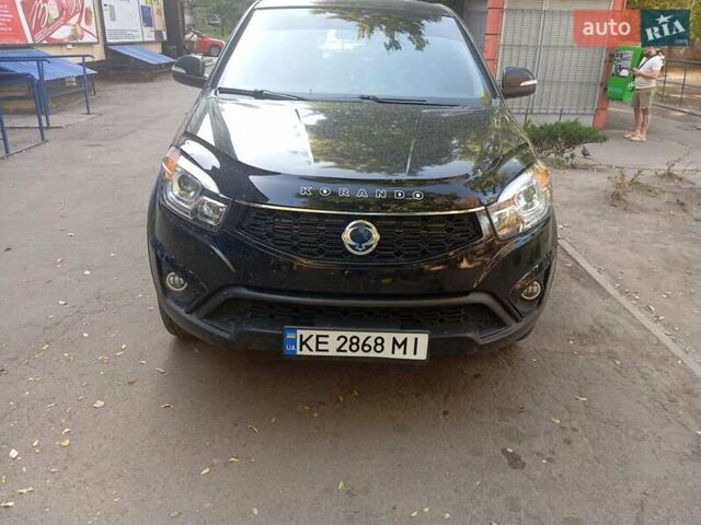 Чорний Cанг Йонг Korando, об'ємом двигуна 2 л та пробігом 184 тис. км за 10500 $, фото 1 на Automoto.ua