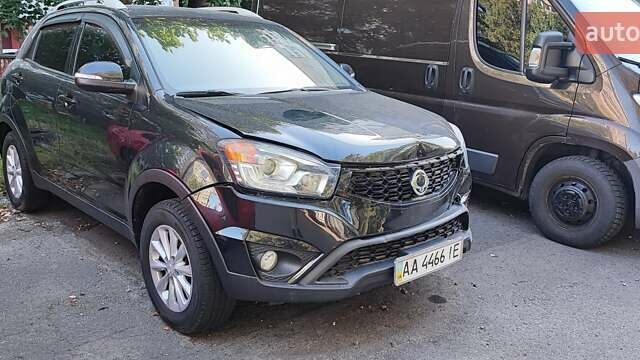 Чорний Cанг Йонг Korando, об'ємом двигуна 2 л та пробігом 119 тис. км за 8000 $, фото 1 на Automoto.ua