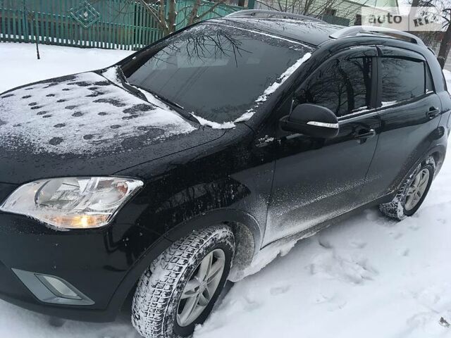 Чорний Cанг Йонг Korando, об'ємом двигуна 2 л та пробігом 75 тис. км за 11990 $, фото 1 на Automoto.ua