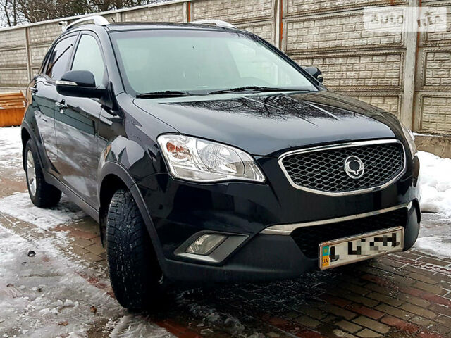 Чорний Cанг Йонг Korando, об'ємом двигуна 2 л та пробігом 74 тис. км за 11900 $, фото 1 на Automoto.ua