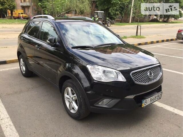 Чорний Cанг Йонг Korando, об'ємом двигуна 2 л та пробігом 46 тис. км за 13200 $, фото 1 на Automoto.ua