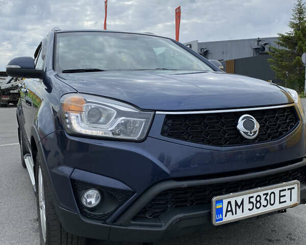 Синій Cанг Йонг Korando, об'ємом двигуна 2 л та пробігом 98 тис. км за 9800 $, фото 1 на Automoto.ua