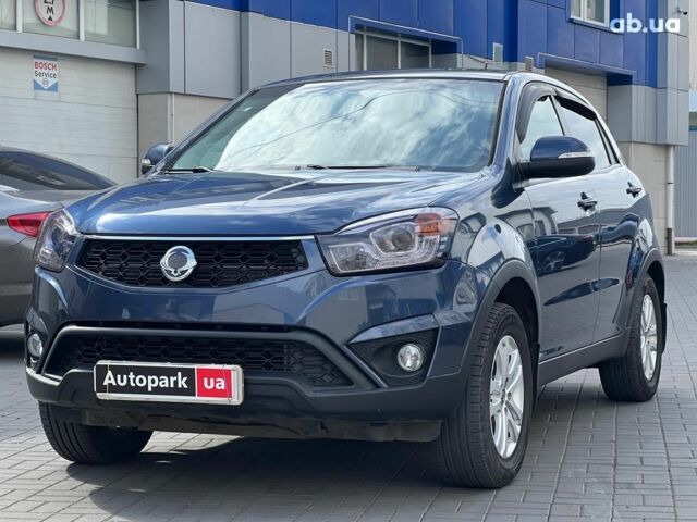 Синій Cанг Йонг Korando, об'ємом двигуна 2 л та пробігом 112 тис. км за 10490 $, фото 1 на Automoto.ua