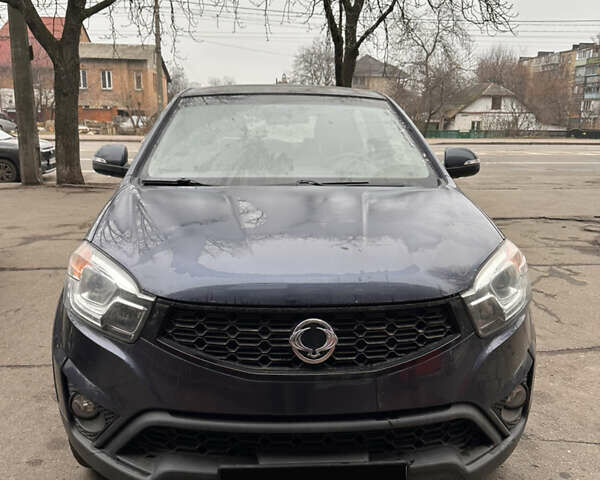 Синій Cанг Йонг Korando, об'ємом двигуна 2 л та пробігом 41 тис. км за 13500 $, фото 1 на Automoto.ua