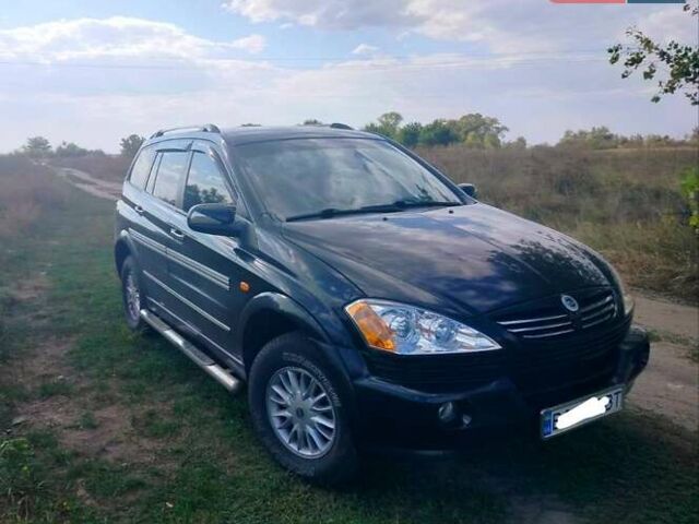 Чорний Cанг Йонг Kyron, об'ємом двигуна 2.7 л та пробігом 267 тис. км за 7500 $, фото 1 на Automoto.ua