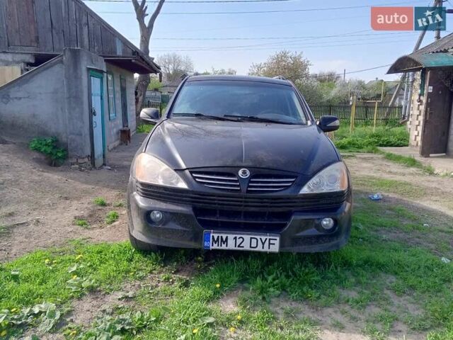 Чорний Cанг Йонг Kyron, об'ємом двигуна 2 л та пробігом 312 тис. км за 4500 $, фото 1 на Automoto.ua