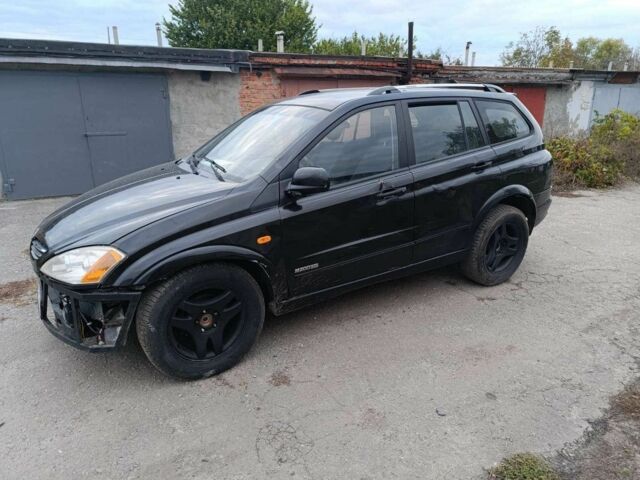 Чорний Cанг Йонг Kyron, об'ємом двигуна 2 л та пробігом 200 тис. км за 3700 $, фото 1 на Automoto.ua