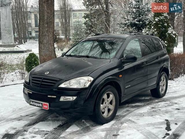 Чорний Cанг Йонг Kyron, об'ємом двигуна 2 л та пробігом 285 тис. км за 4490 $, фото 1 на Automoto.ua