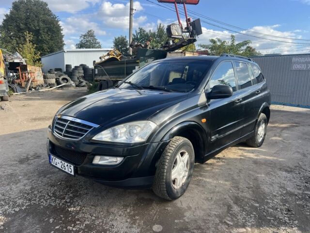 Чорний Cанг Йонг Kyron, об'ємом двигуна 2 л та пробігом 181 тис. км за 3400 $, фото 1 на Automoto.ua