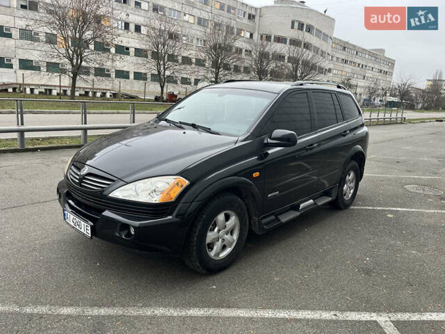 Чорний Cанг Йонг Kyron, об'ємом двигуна 2 л та пробігом 240 тис. км за 5900 $, фото 1 на Automoto.ua