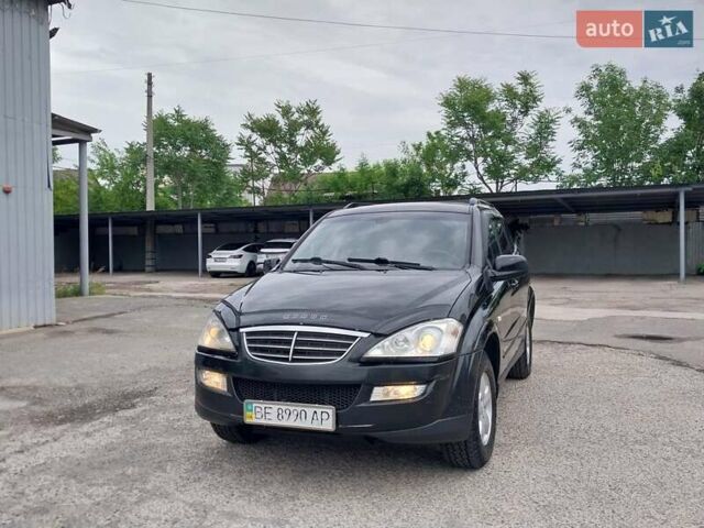 Чорний Cанг Йонг Kyron, об'ємом двигуна 2 л та пробігом 220 тис. км за 5999 $, фото 1 на Automoto.ua