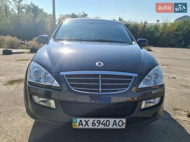 Чорний Cанг Йонг Kyron, об'ємом двигуна 2 л та пробігом 133 тис. км за 10000 $, фото 1 на Automoto.ua