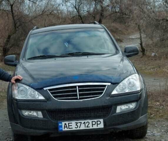 Чорний Cанг Йонг Kyron, об'ємом двигуна 2 л та пробігом 150 тис. км за 8200 $, фото 1 на Automoto.ua
