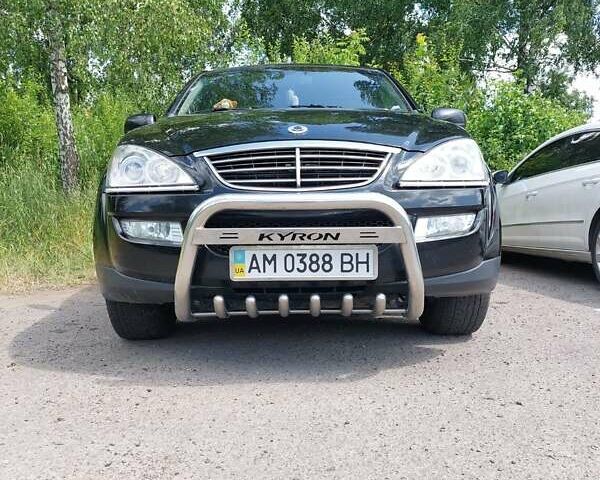 Черный Cанг Йонг Кирон, объемом двигателя 2 л и пробегом 180 тыс. км за 10300 $, фото 1 на Automoto.ua