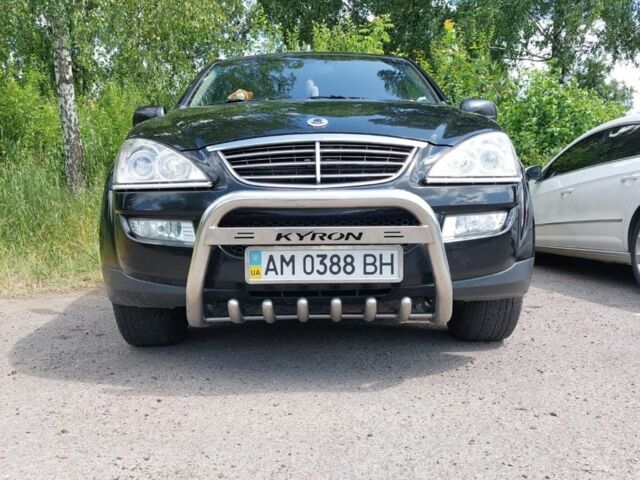 Чорний Cанг Йонг Kyron, об'ємом двигуна 2 л та пробігом 180 тис. км за 11500 $, фото 1 на Automoto.ua