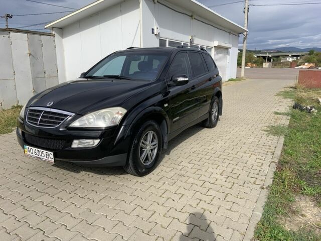 Чорний Cанг Йонг Kyron, об'ємом двигуна 2 л та пробігом 268 тис. км за 10000 $, фото 1 на Automoto.ua