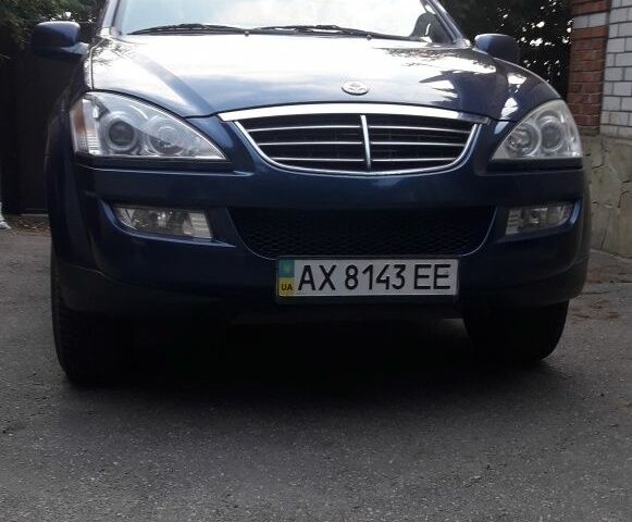 Синій Cанг Йонг Kyron, об'ємом двигуна 2.3 л та пробігом 237 тис. км за 6450 $, фото 1 на Automoto.ua